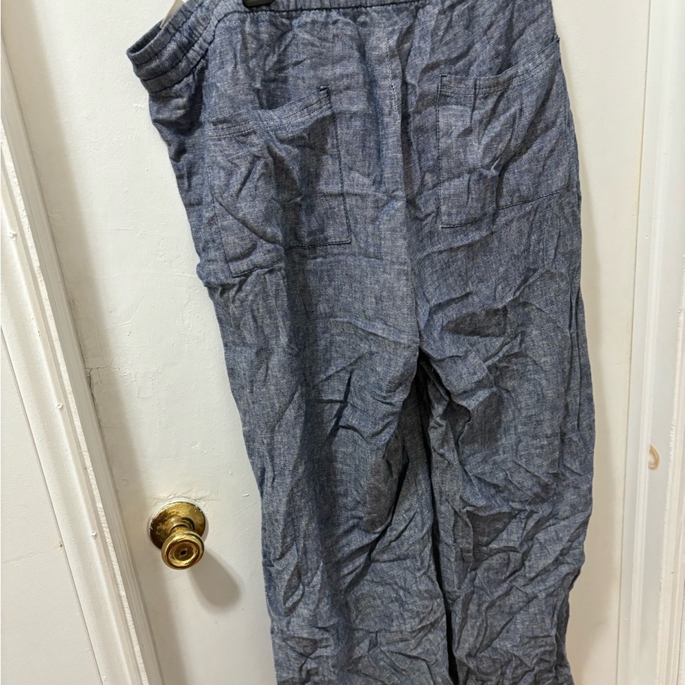 Blue pants plus size